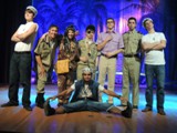 The men of South Pacific and Kelly